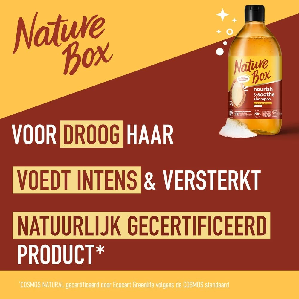 6x Nature Box Argan Nourishment Shampoo 2 6x Nature Box Argan Nourishment Shampoo - Afbeelding 2