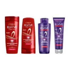 L'Oreal Lu0027Oréal Elvive Color Vive Shampoo, Conditioner, Purple Shampoo & Purple Conditioner Pakket