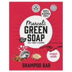 6x Marcelu0027s Green Soap Shampoobar Argan & Oudh