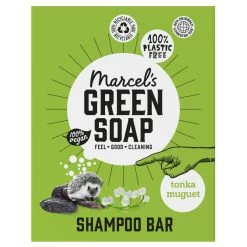 6x Marcelu0027s Green Soap Shampoobar Tonka & Muguet