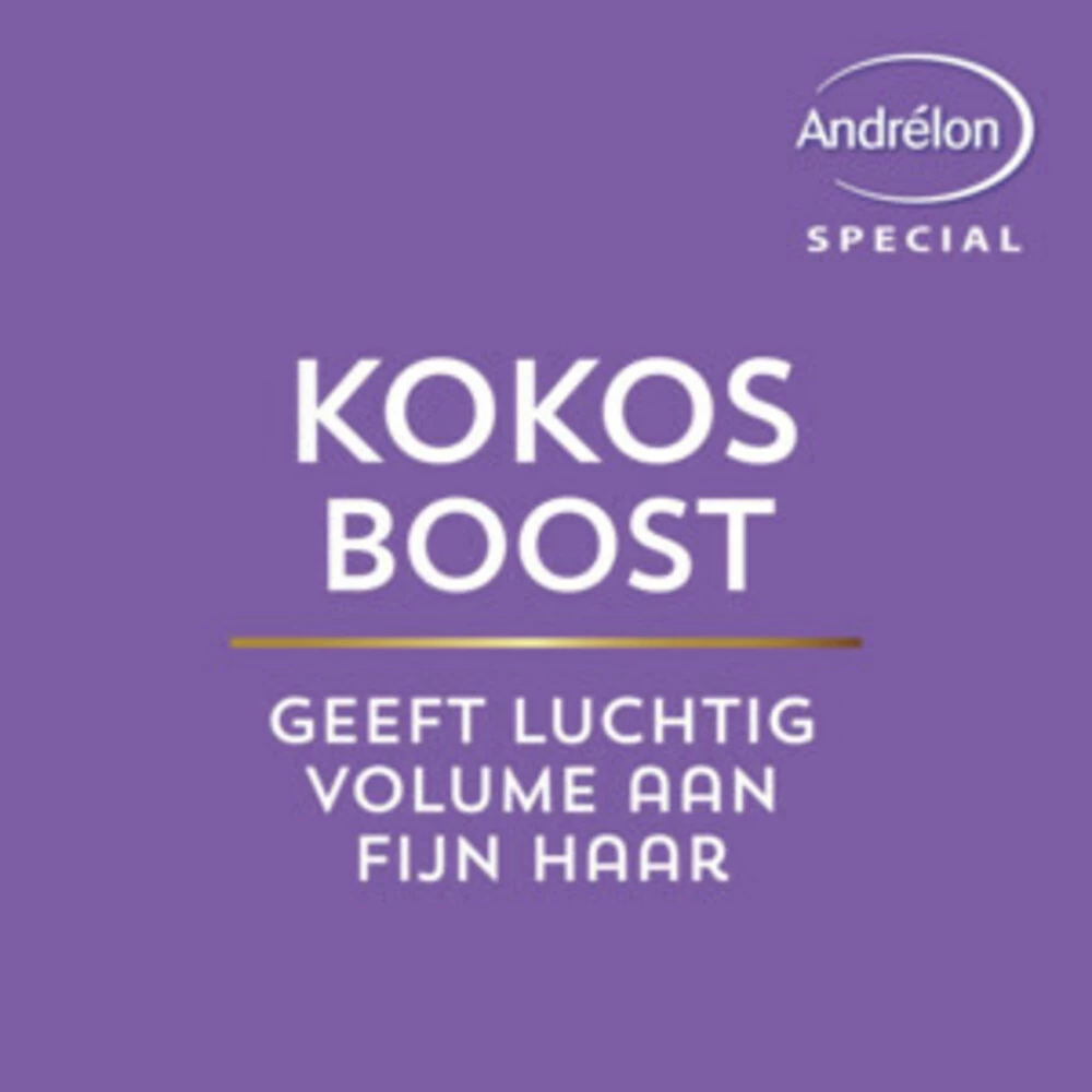 6x Andrelon Haarmasker Kokos Boost 5 6x Andrelon Haarmasker Kokos Boost - Afbeelding 5