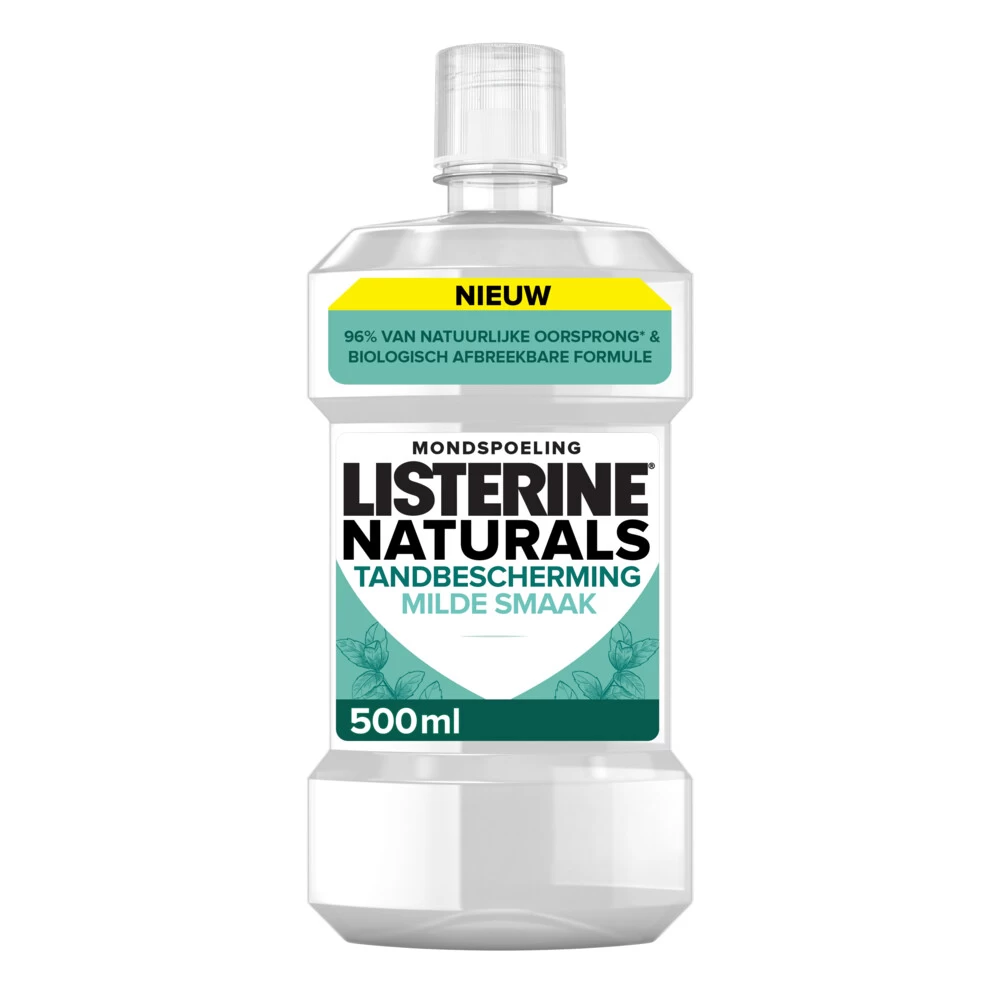 6x Listerine Naturals Mondwater Tandbescherming 1 6x Listerine Naturals Mondwater Tandbescherming