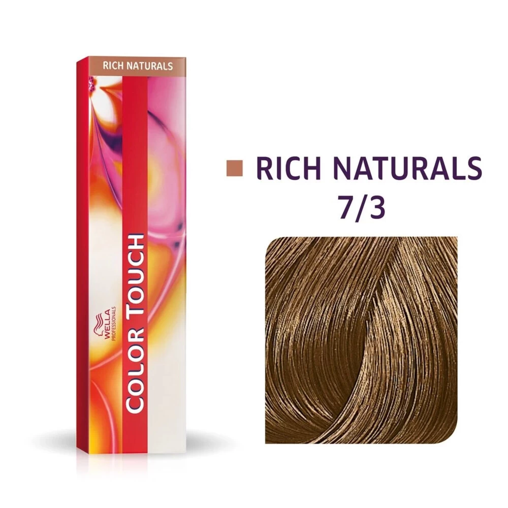 Wella Color Touch Rich Naturals 7/3 2 Wella Color Touch Rich Naturals 7/3 - Afbeelding 2