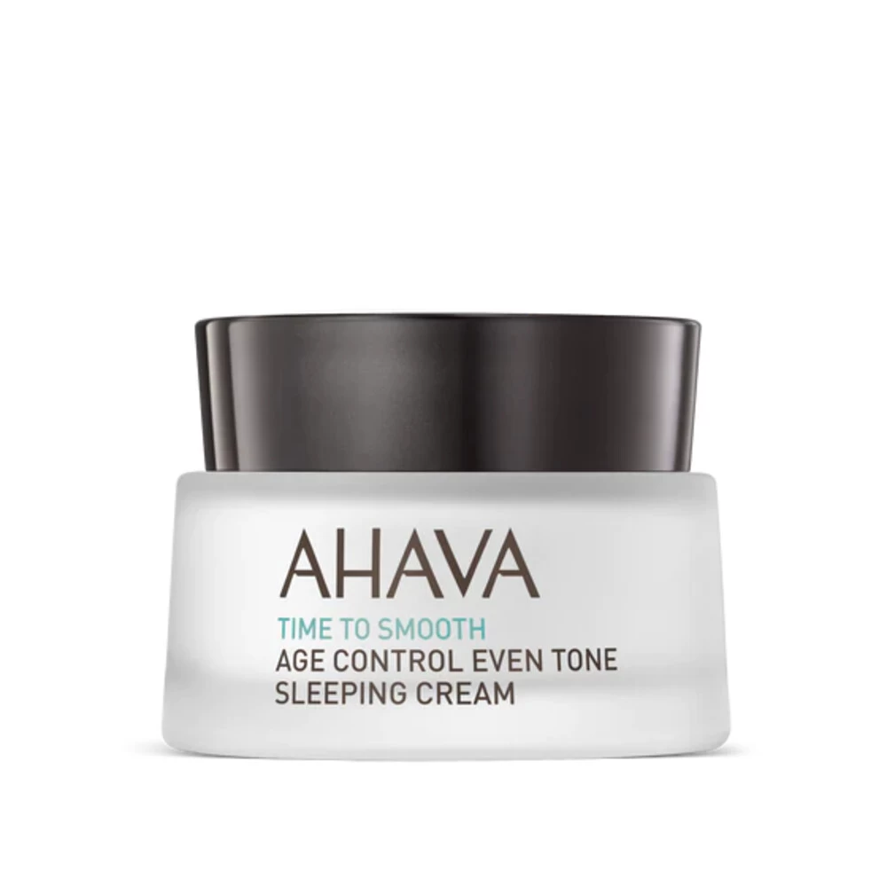 Ahava Time To Smooth Age Control Even Tone Sleeping Cream 1 Ahava Time To Smooth Age Control Even Tone Sleeping Cream