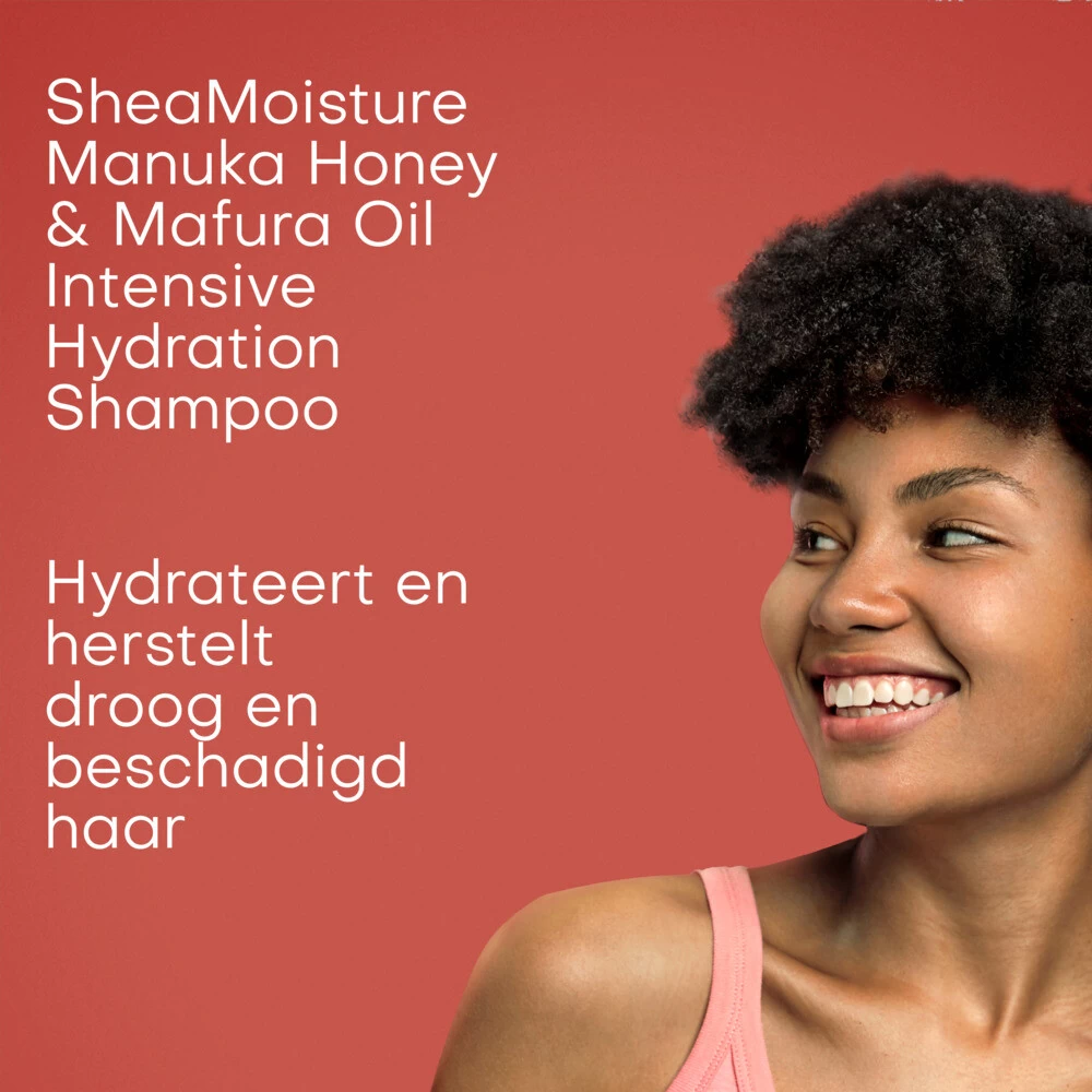 Shea Moisture Manuka Honey & Mafura Oil Intensive Hydration Shampoo 3 Shea Moisture Manuka Honey & Mafura Oil Intensive Hydration Shampoo - Afbeelding 3