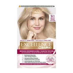 L'Oreal Lu0027Oréal Excellence Creme 9.1 Zeer Licht Asblond