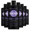 6x Syoss Blonde And Silver Shampoo