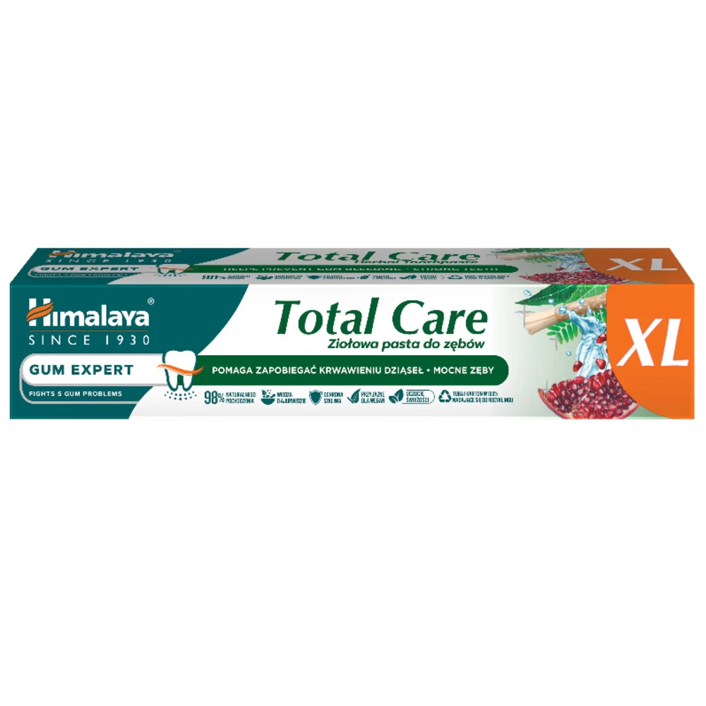 3x Himalaya Herbals Gum Expert Total Care XL Tandpasta 1 3x Himalaya Herbals Gum Expert Total Care XL Tandpasta