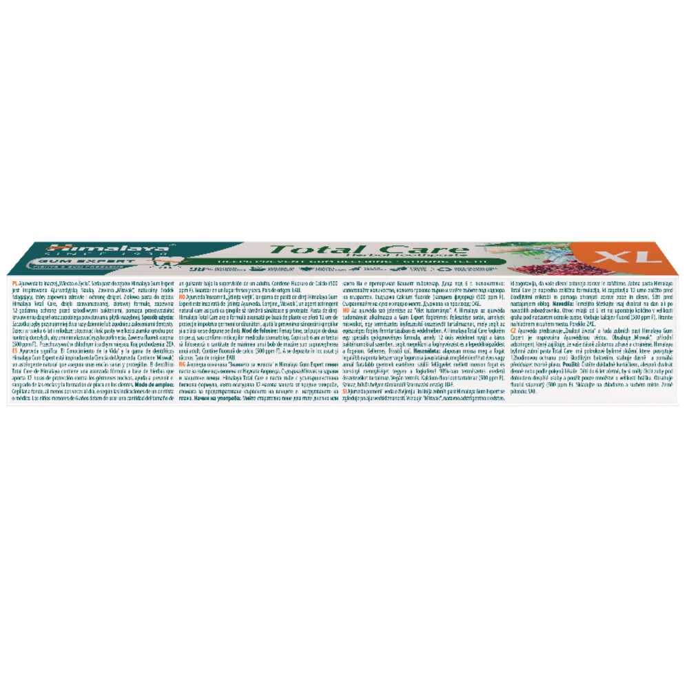 3x Himalaya Herbals Gum Expert Total Care XL Tandpasta 3 3x Himalaya Herbals Gum Expert Total Care XL Tandpasta - Afbeelding 3