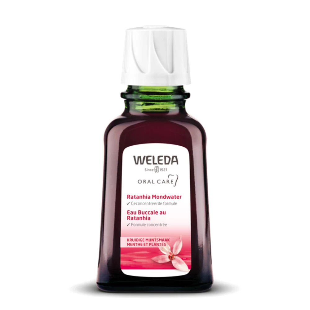 3x Weleda Mondwater Geconcentreerd Ratanhia 1 3x Weleda Mondwater Geconcentreerd Ratanhia