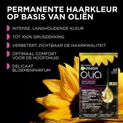 Garnier Olia Haarverf 4.0 - Donkerbruin -Verzorgingsproducten Winkel 928341 4