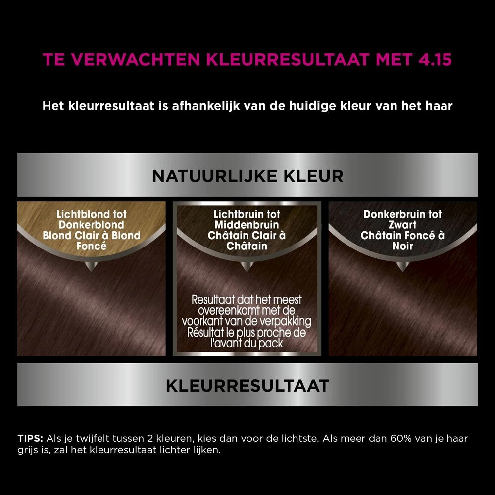 Garnier Olia 4.15 - Ijs-chocolade Bruin 2 Garnier Olia 4.15 - Ijs-chocolade Bruin - Afbeelding 2