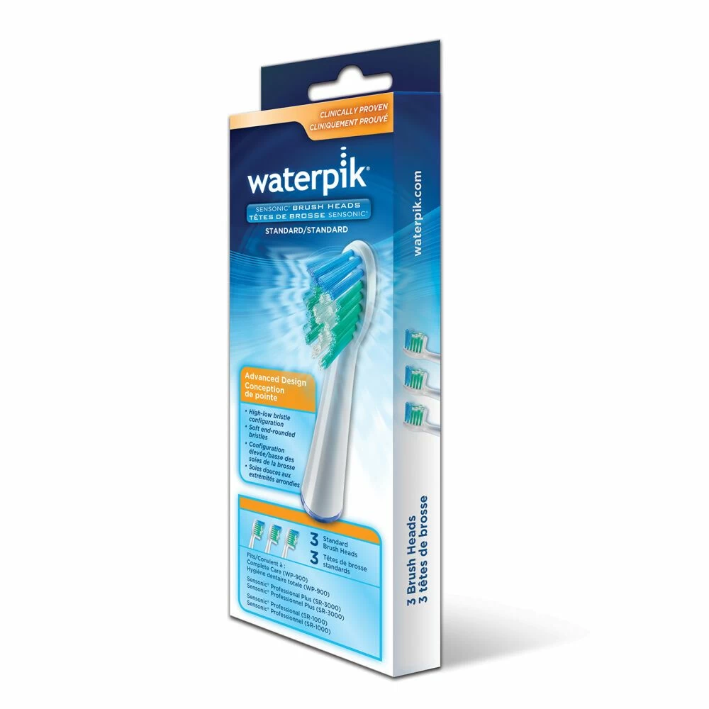 Waterpik Opzetborstels Standaard Sensonic Voor SR1000 En SR3000 2 Waterpik Opzetborstels Standaard Sensonic Voor SR1000 En SR3000 - Afbeelding 2