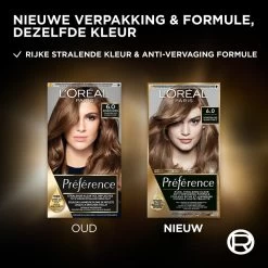 L'Oreal Lu0027Oréal Preference Haarkleuring 06 Ombrie - Donkerblond -Verzorgingsproducten Winkel 974935 3