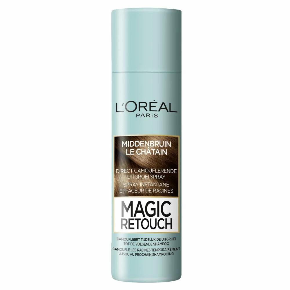 L'Oreal Lu0027Oréal Magic Retouch Uitgroeispray Middenbruin 1 L'Oreal Lu0027Oréal Magic Retouch Uitgroeispray Middenbruin