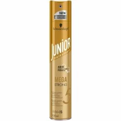 6x Junior Haarspray Mega Strong -Verzorgingsproducten Winkel 995250 6